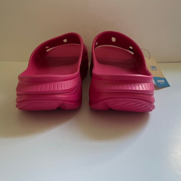 Hoka Ora Recovery Slide 3 Sandals Chunky Comfort Unisex Pink Yarrow W15/M13 NEW main image 5